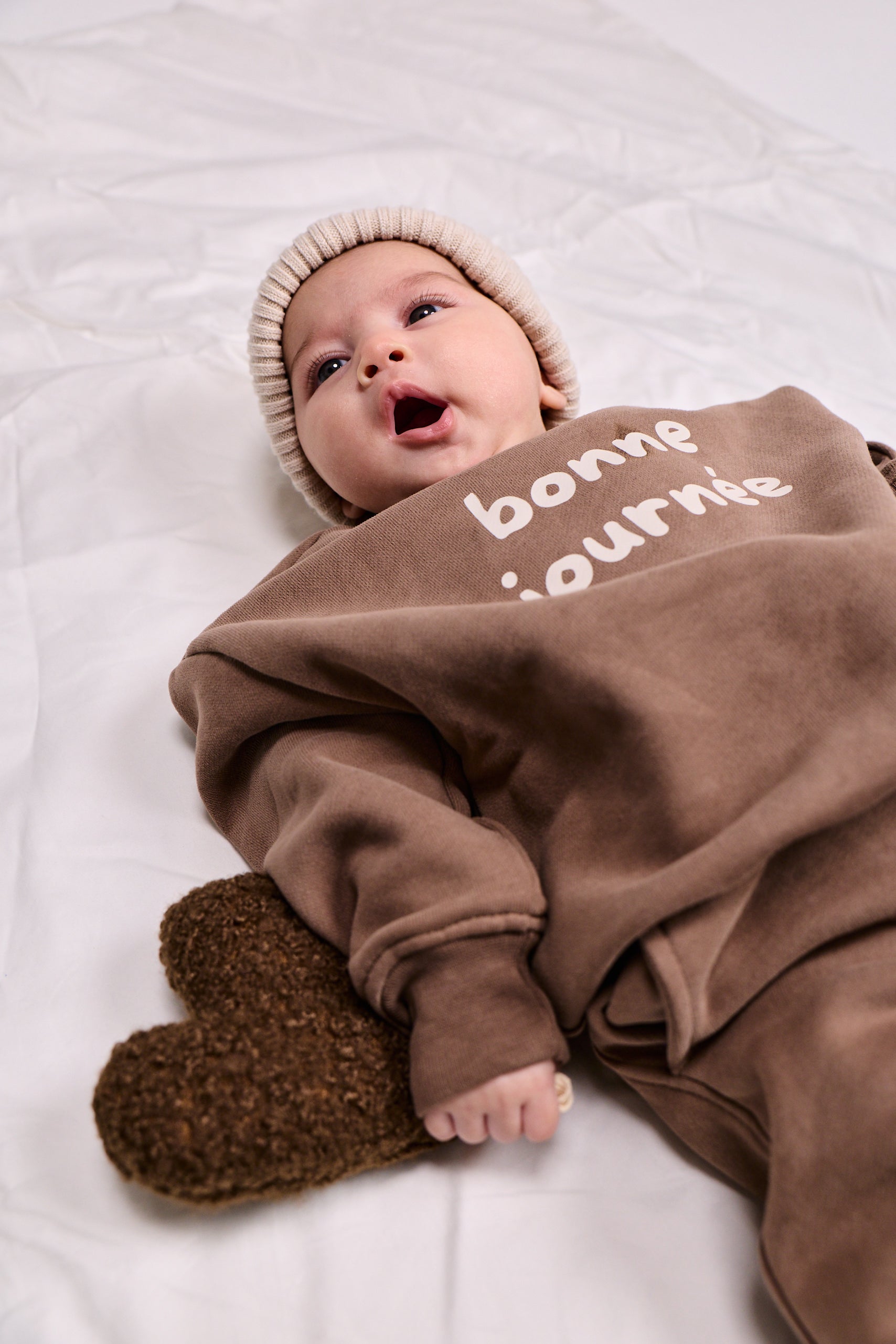 Bonne Journee Cotton Set – Sweatshirt + Pants