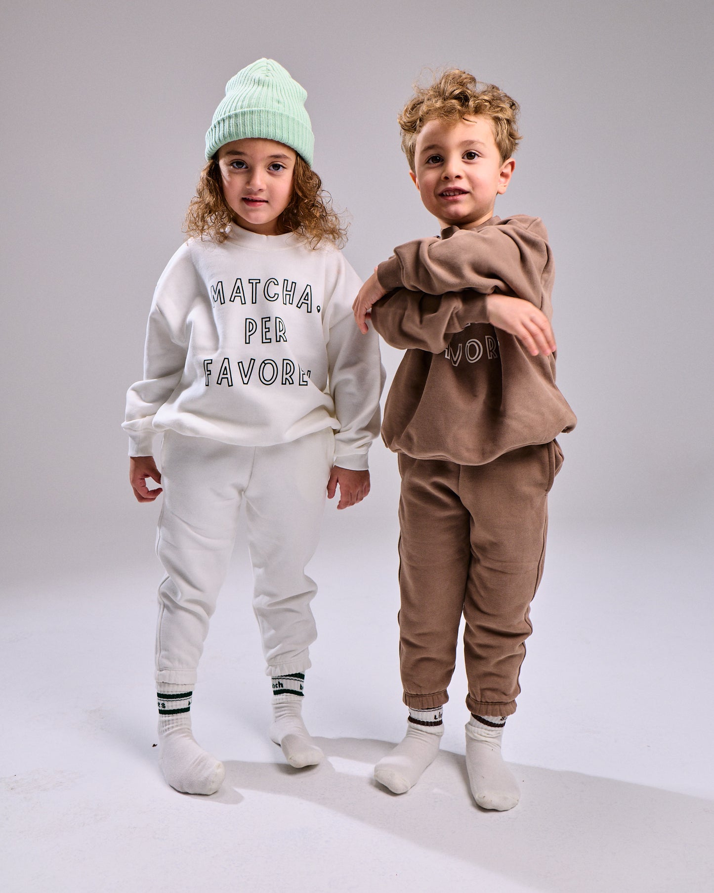 The relaxed sweatpant - cacao brown