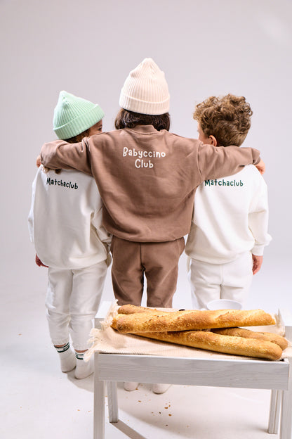 Babyccino sweatshirt - cacao brown