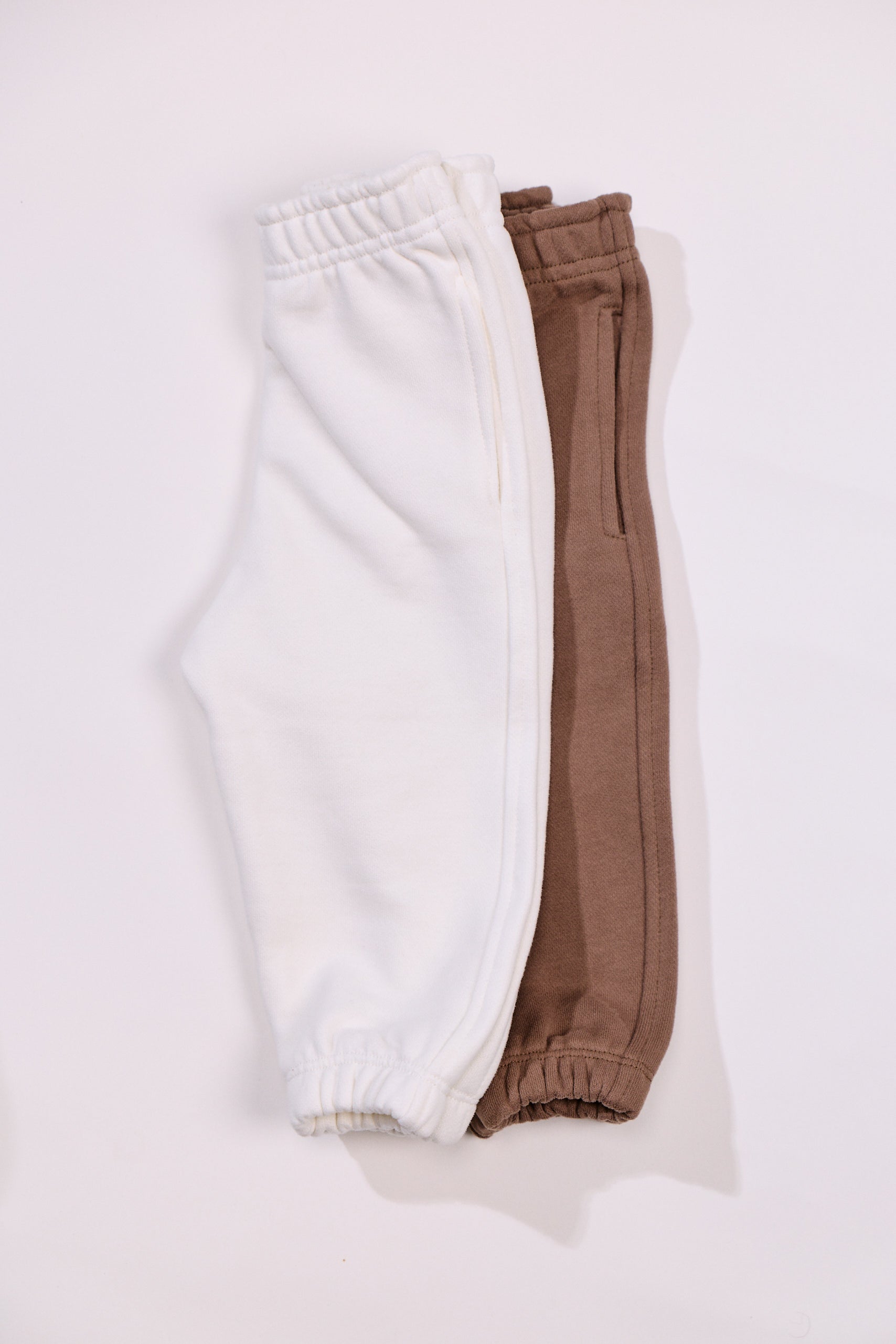 The relaxed sweatpant - cacao brown