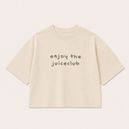 Juiceclub Oversized t-shirt - Oat & Grey