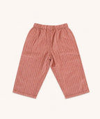 Blush Stripe Wide Leg Baby Pants