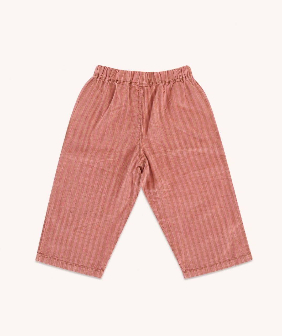 Blush Stripe Wide Leg Baby Pants