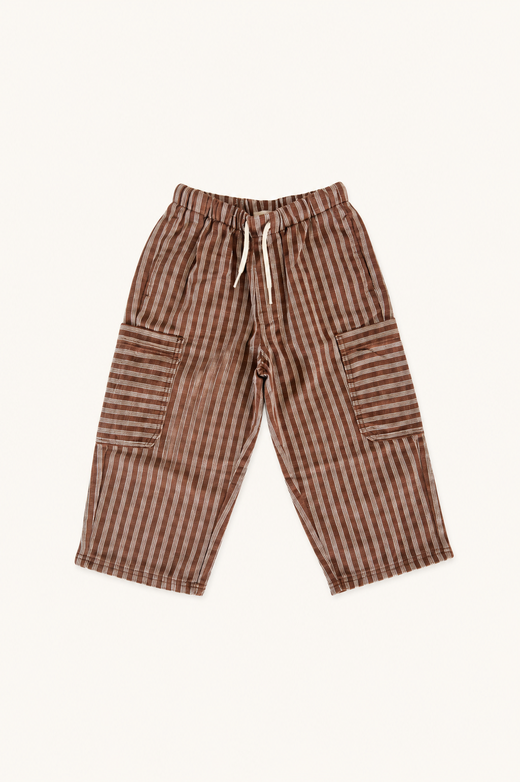 Mocha Check Cargo Pants