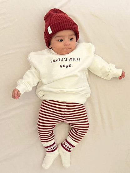 Ruby Stripe Ribbed Leggings