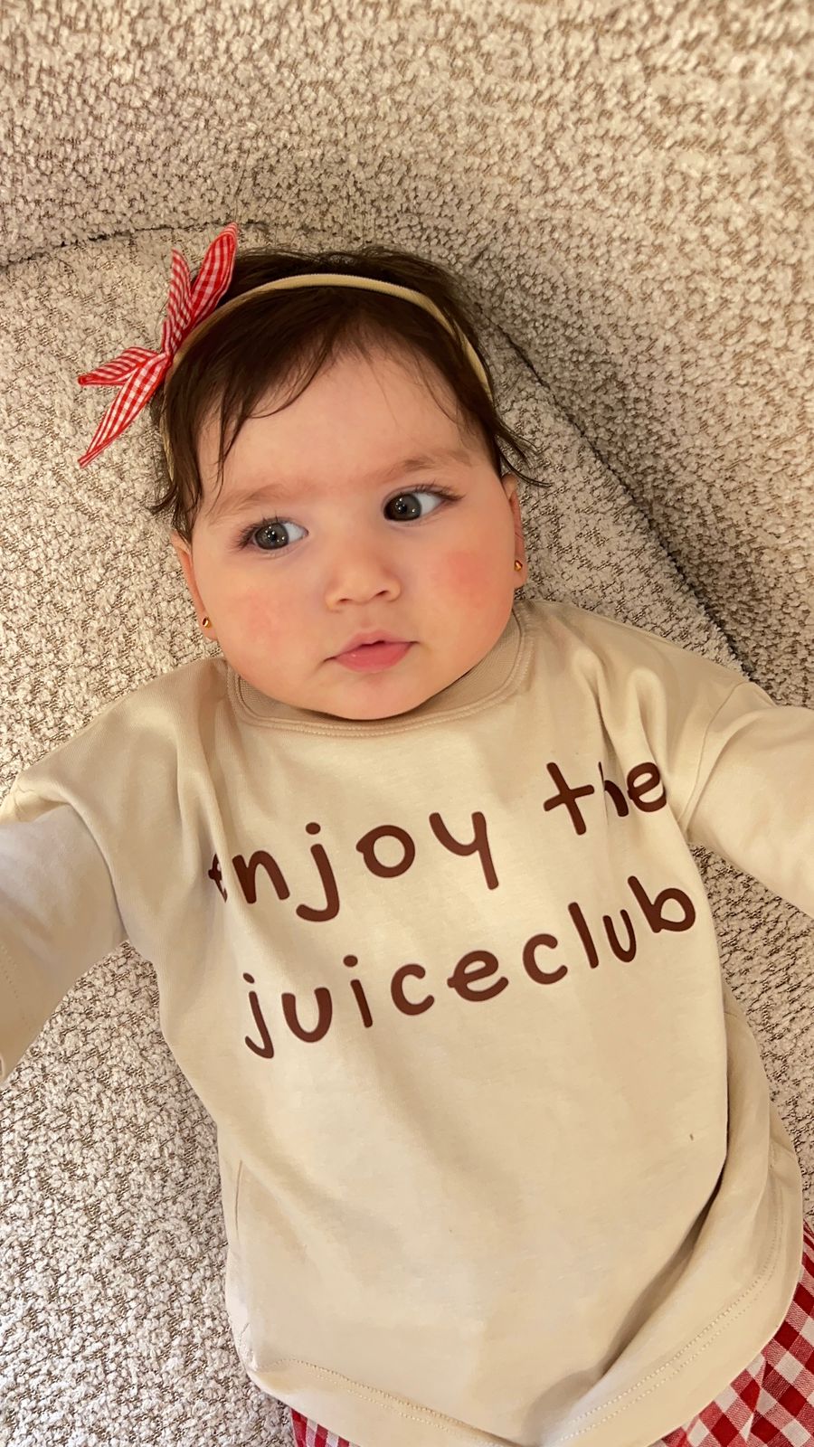 Juice Club Oversized T-Shirt - Oat Milk