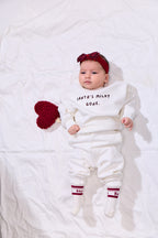 Santa sweatshirt - coconut milk-christmas special