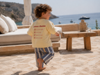 Summer  Checklist Oversized T-shirt - Buttercream