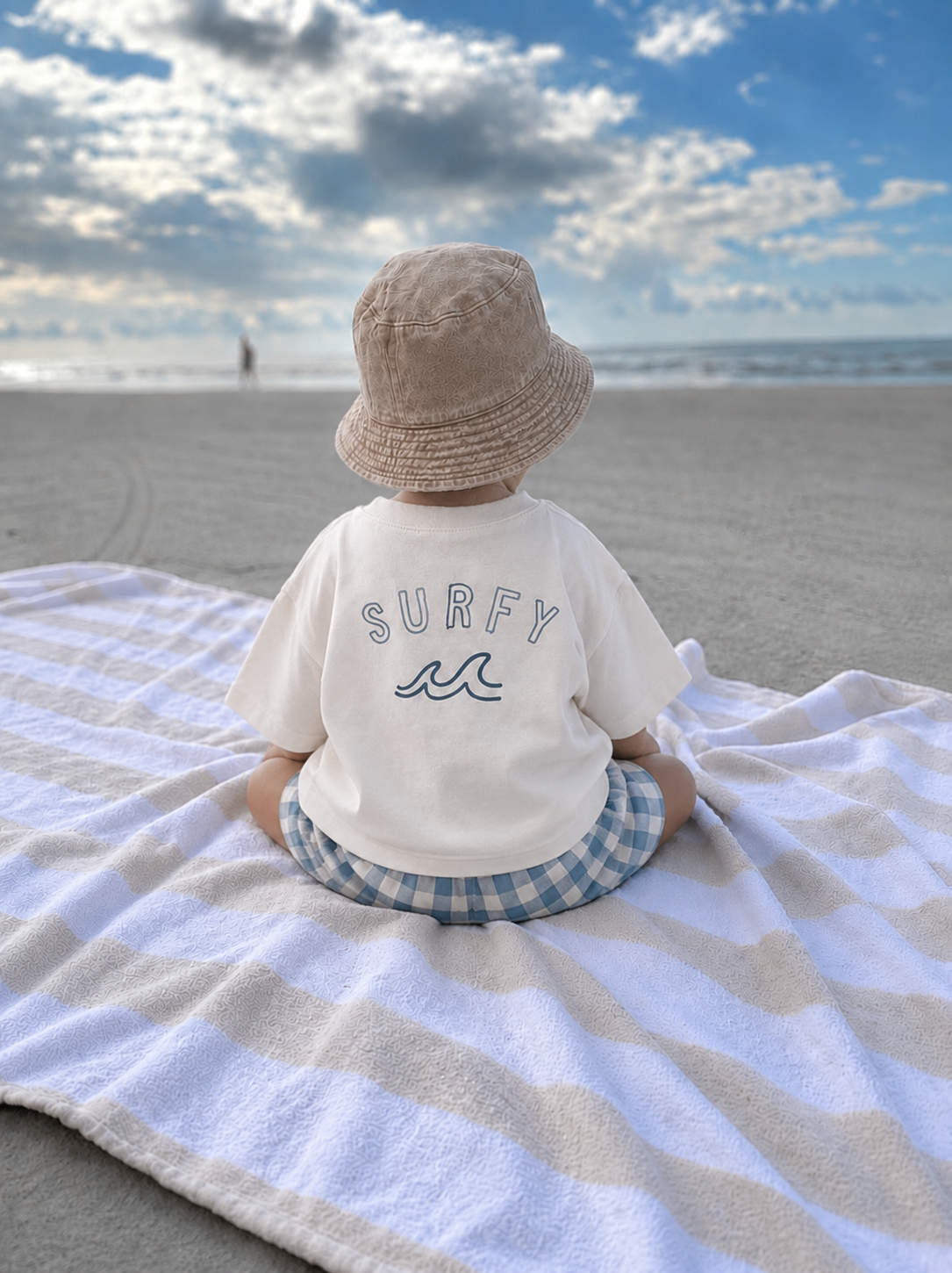 Sole Mare Amore Oversized T-shirt – Coconut Milk