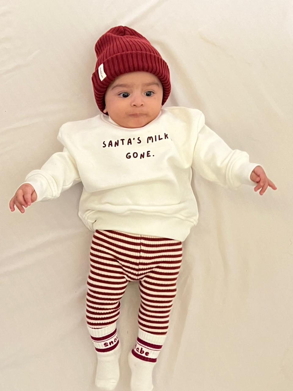 Ruby Stripe Ribbed Leggings