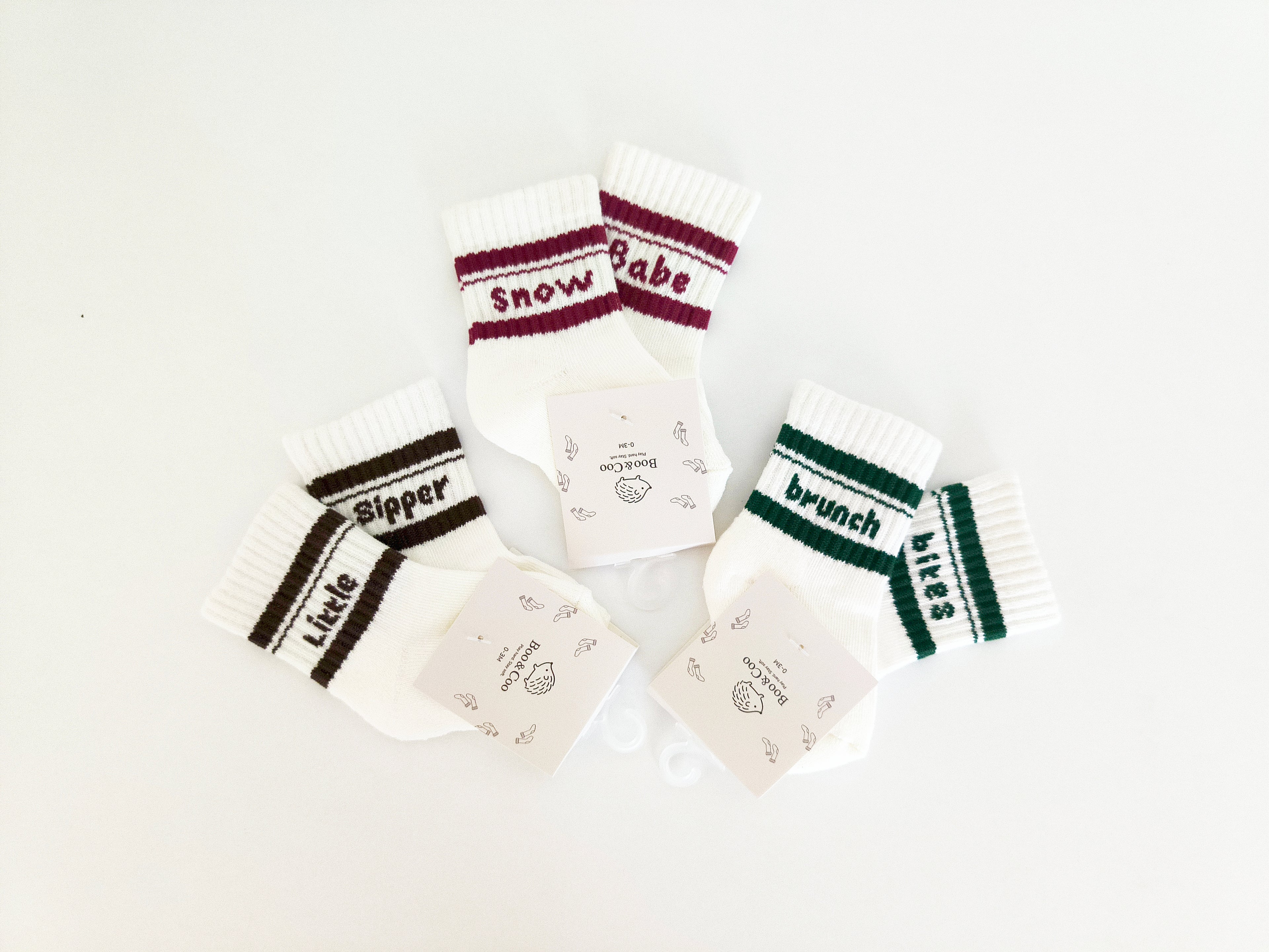 The Cozy Words Crew Socks – 3-Pair Premium Bundle