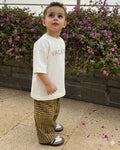 Olive Check Cargo Pants
