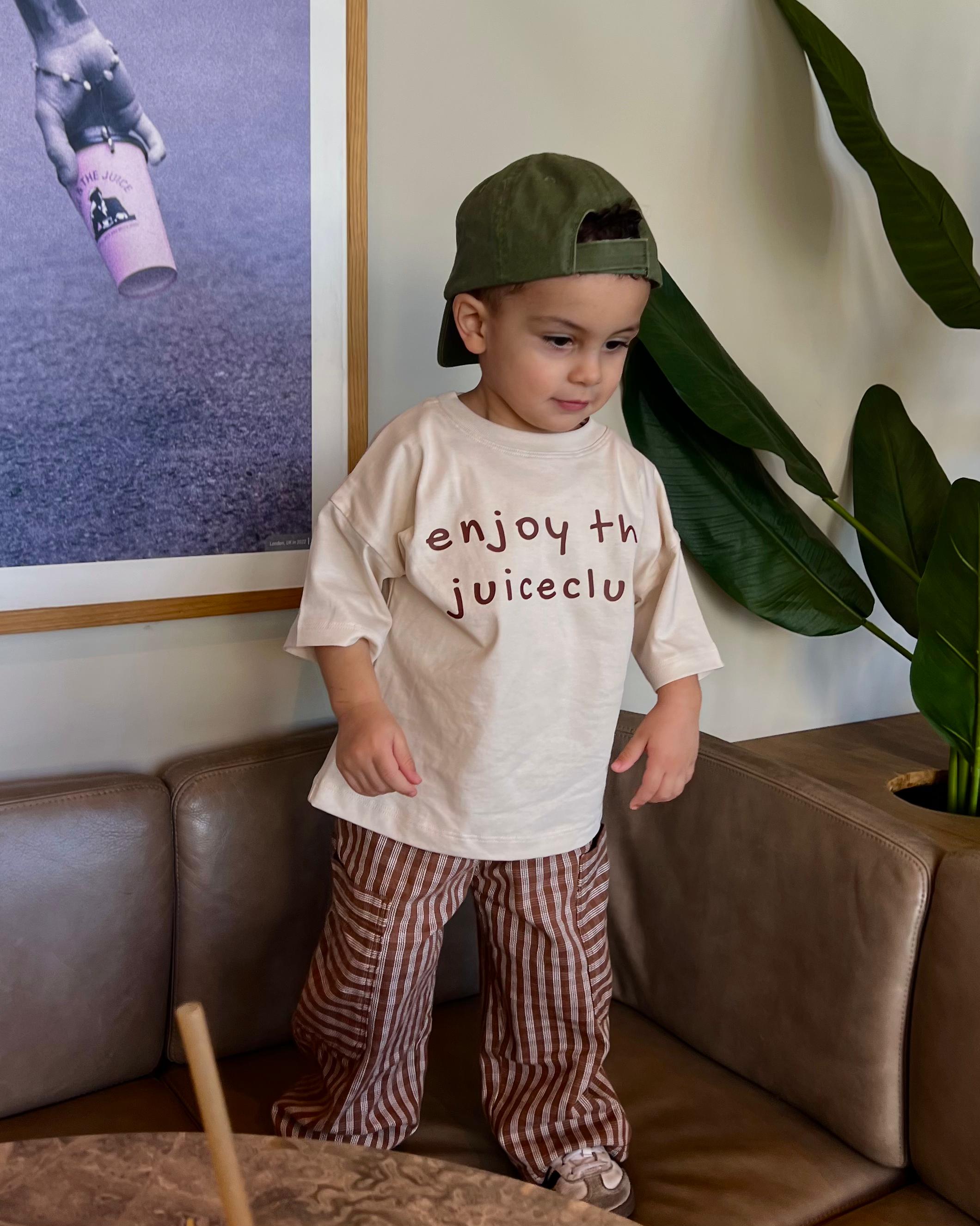 Mocha Check Cargo Pants