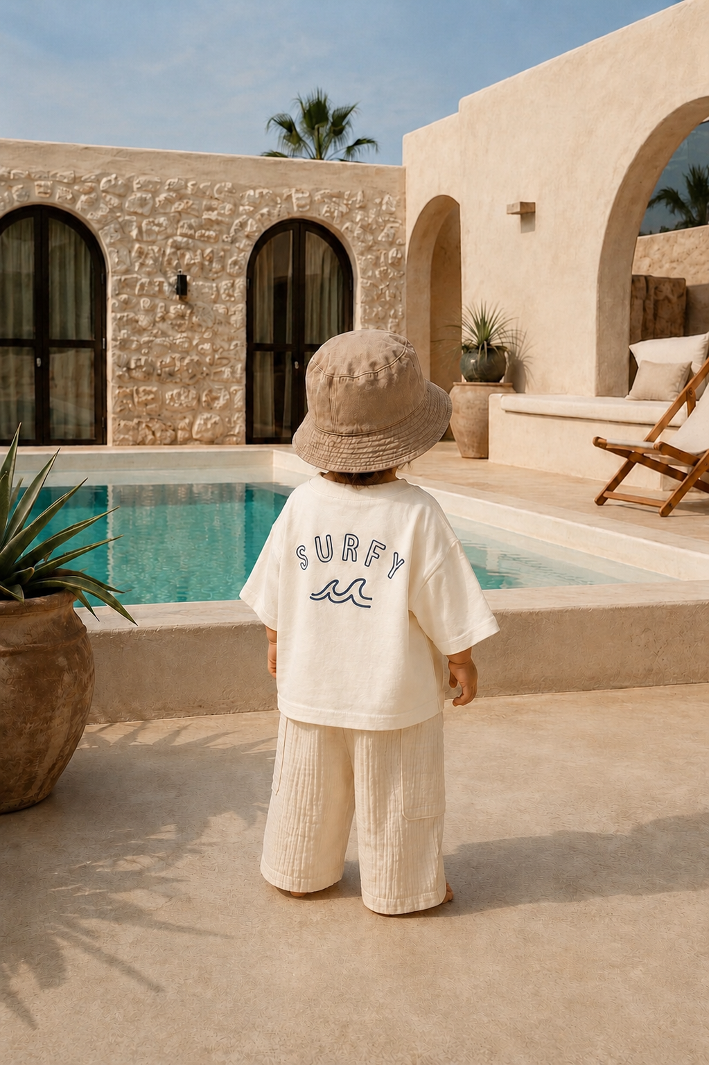 Sole Mare Amore Oversized T-shirt – Coconut Milk