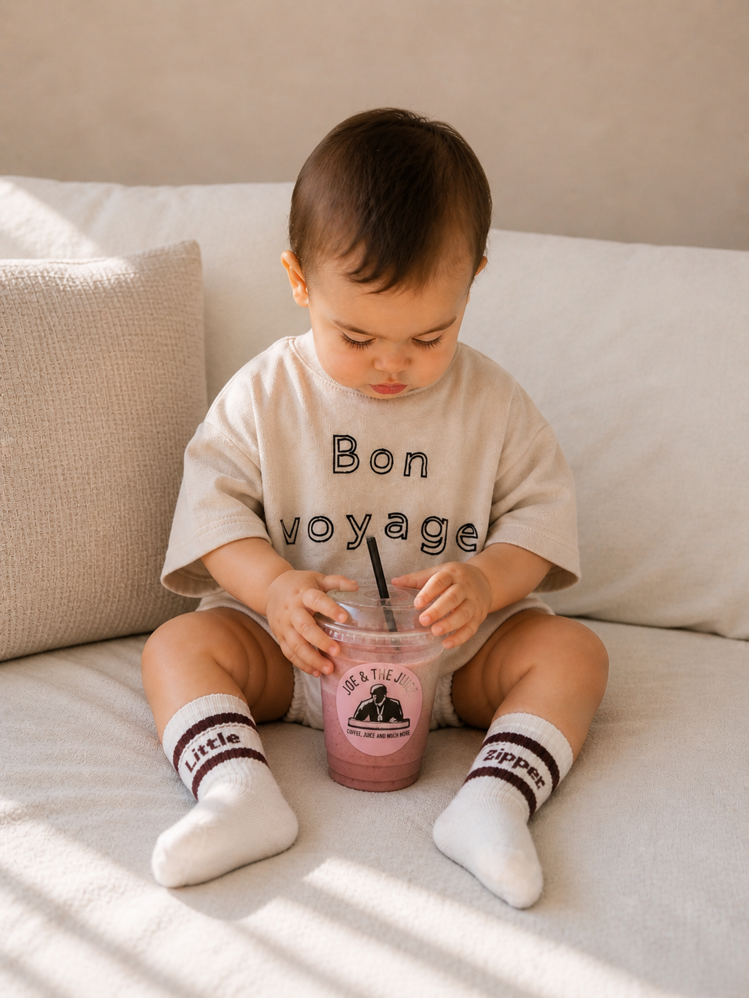 Crew socks - little sipper