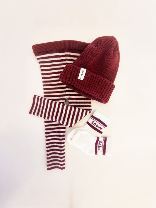 Ruby Stripe Ribbed Leggings