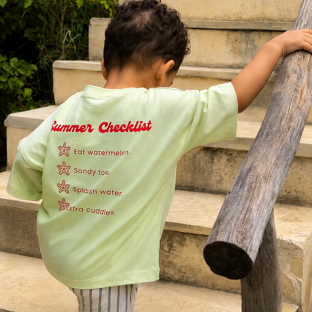 Ciao Summer Oversized Tee – Summer Checklist Edition
