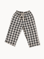 Stone Check Linen pants