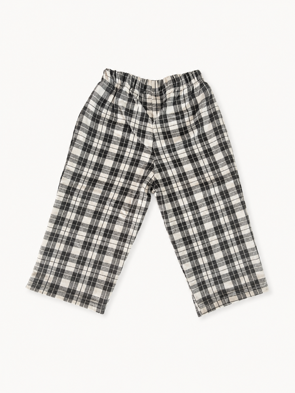 Stone Check Linen pants